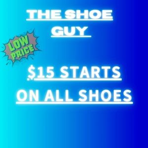 🚨🚨$15 STARTS ON ALL SHOES NAME BRAND PRE-OWNED HURRY IN❗️❗️